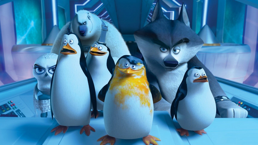 Кадр из мультфильма «Пингвины Мадагаскара»