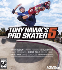 Обложка игры Tony Hawk's Pro Skater 5