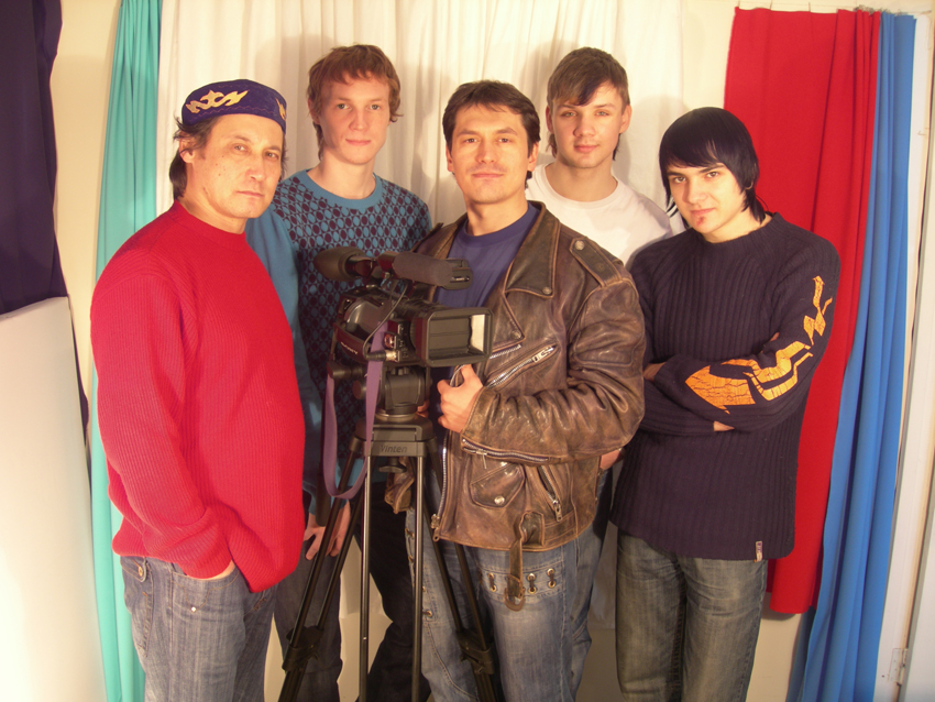 Съемочная группа Леонида Андронова. Фото из личного архива