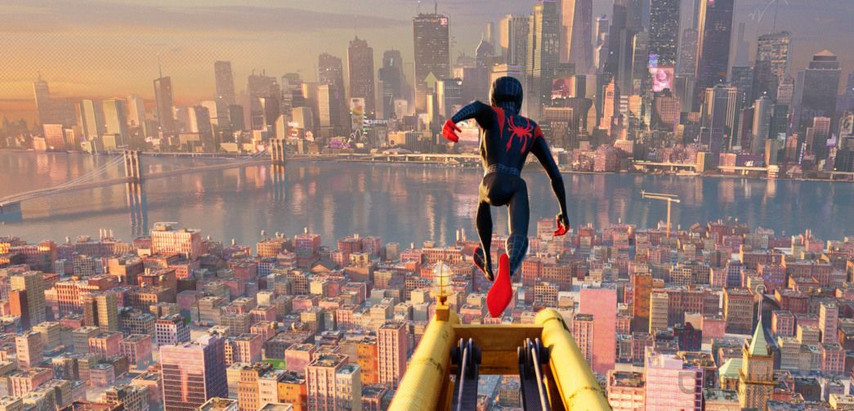 Кадр из фильма «Человек-паук: Через вселенные»