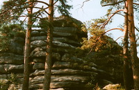 Каменные палатки. Фото с сайта zastavkin.narod.ru