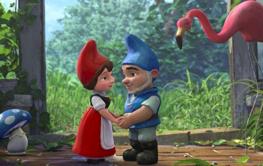 Кадр из мультфильма «Гномео и Джульетта»