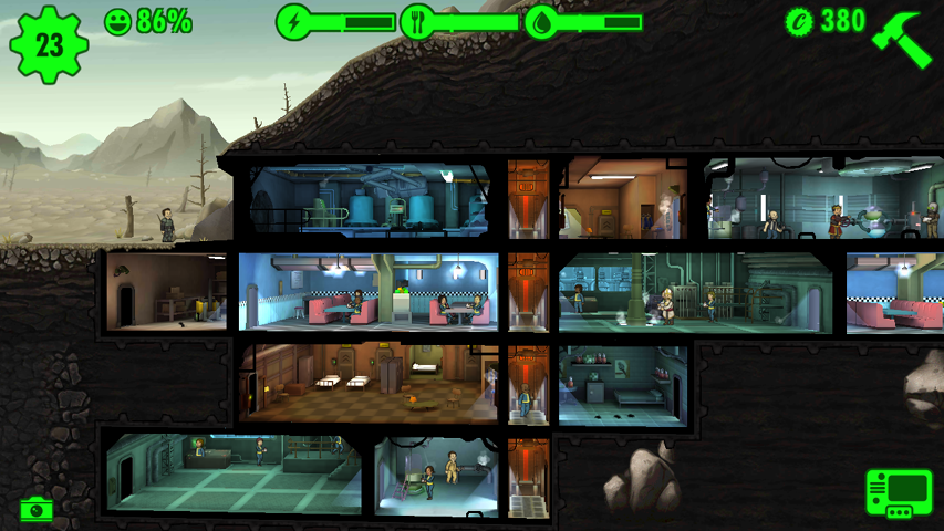 Какая военизированная группа захватила проект чистота fallout shelter