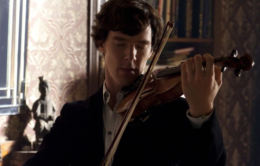 Кадр из сериала «Шерлок»
