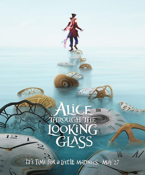 Постер фильма «Алиса в Зазеркалье»