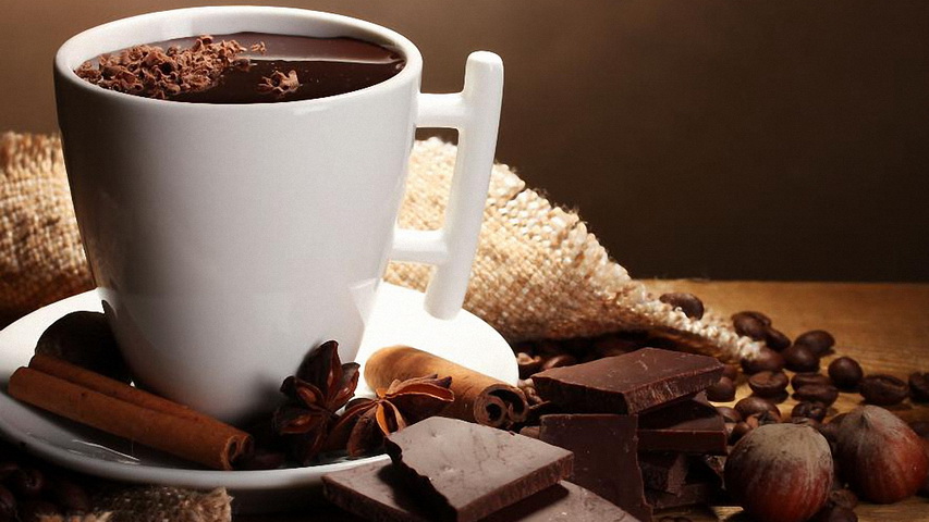 Чашка горячего шоколада. Фото с сайта fullpicture.ru