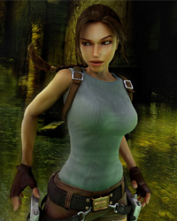 Арт из игры Tomb Raider Anniversary