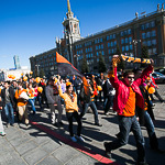 «Оранжевое шествие» и футбольный матч «Урал» - «Шинник», фото 9