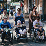 Шествие инвалидов в Екатеринбурге, фото 1