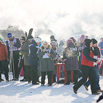 Массовая лыжная гонка «Лыжня России 2015» в Екатеринбурге, фото 49