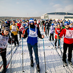 Массовая лыжная гонка «Лыжня России 2015» в Екатеринбурге, фото 69