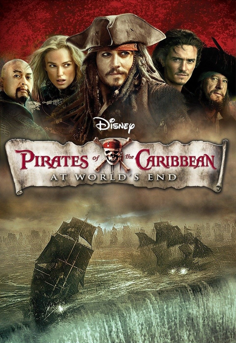 Пираты Карибского моря: На краю Света. Обложка с сайта blu-ray.com