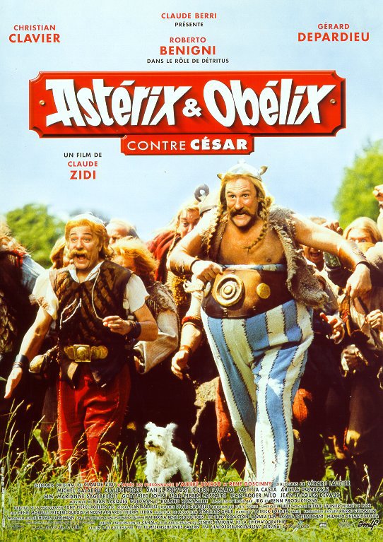 Астерикс и Обеликс против Цезаря. Постер с сайта kinopoisk.ru