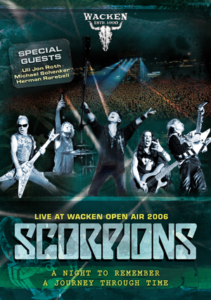 Scorpions. Live at Wacken Open Air 2006. Обложка с сайта amazon.co.uk