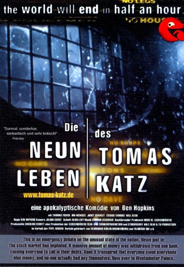 Девять жизней Томаса Катца. Обложка с сайта amazon.de