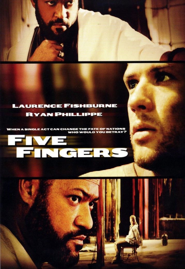 Пять пальцев. Обложка с сайта amazon.com