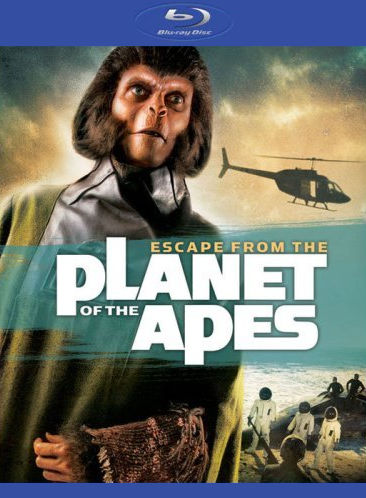 Бегство с планеты обезьян. Обложка с сайта amazon.com