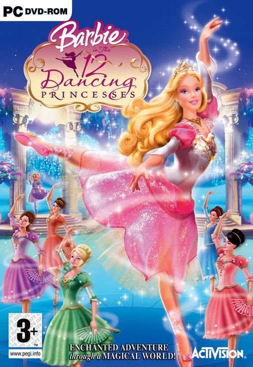 Барби: 12 танцующих принцесс. Обложка с сайта keep4u.ru