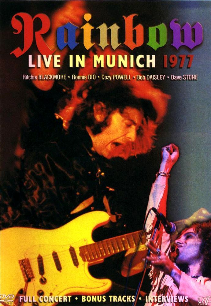 Live in munich 1977. Rainbow 2006 - Live in Munich 1977. Группа Рейнбоу 1977 Мюнхен. Rainbow концерт 1977. Обложка DVD Rainbow - 2006 Live in Munich 1977.