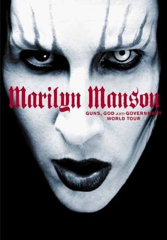 Marilyn Manson. Guns, God And Government. Обложка с сайта amazon.com