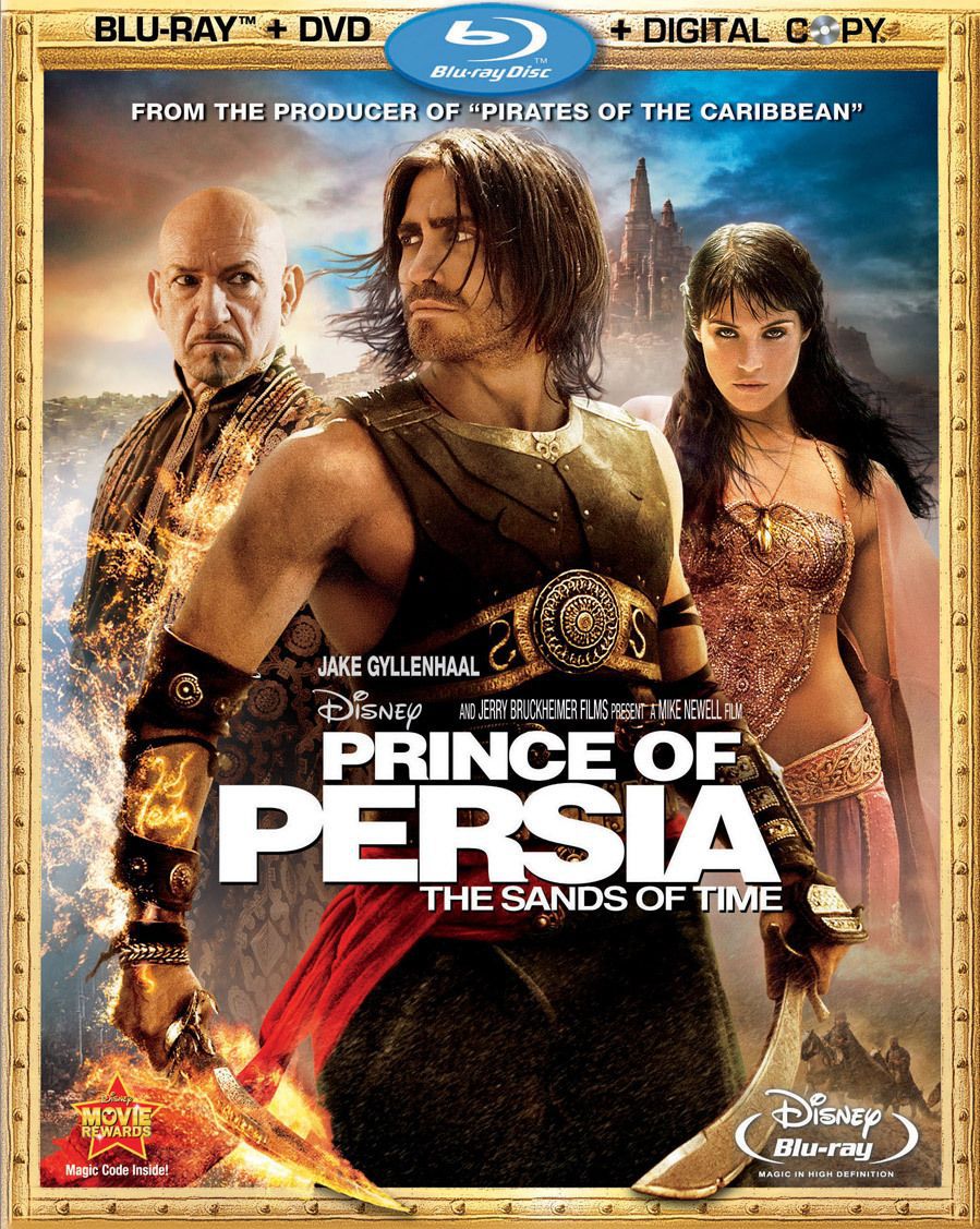 Принц Персии: Пески времени. Обложка с сайта amazon.co.uk