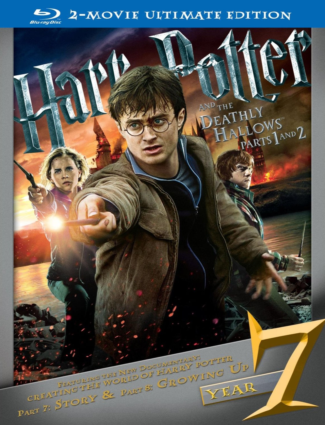 Гарри Поттер и Дары смерти: Часть 2. Обложка с сайта ipicture.ru
