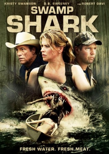 Болотная акула. Обложка с сайта kino-govno.com