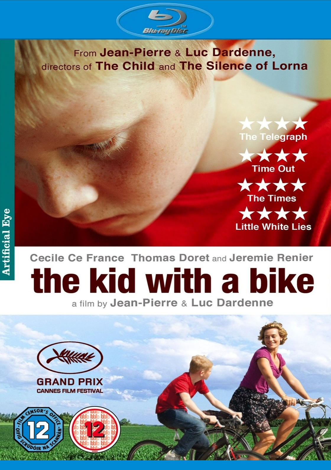 Мальчик с велосипедом. Постер с сайта kinopoisk.ru