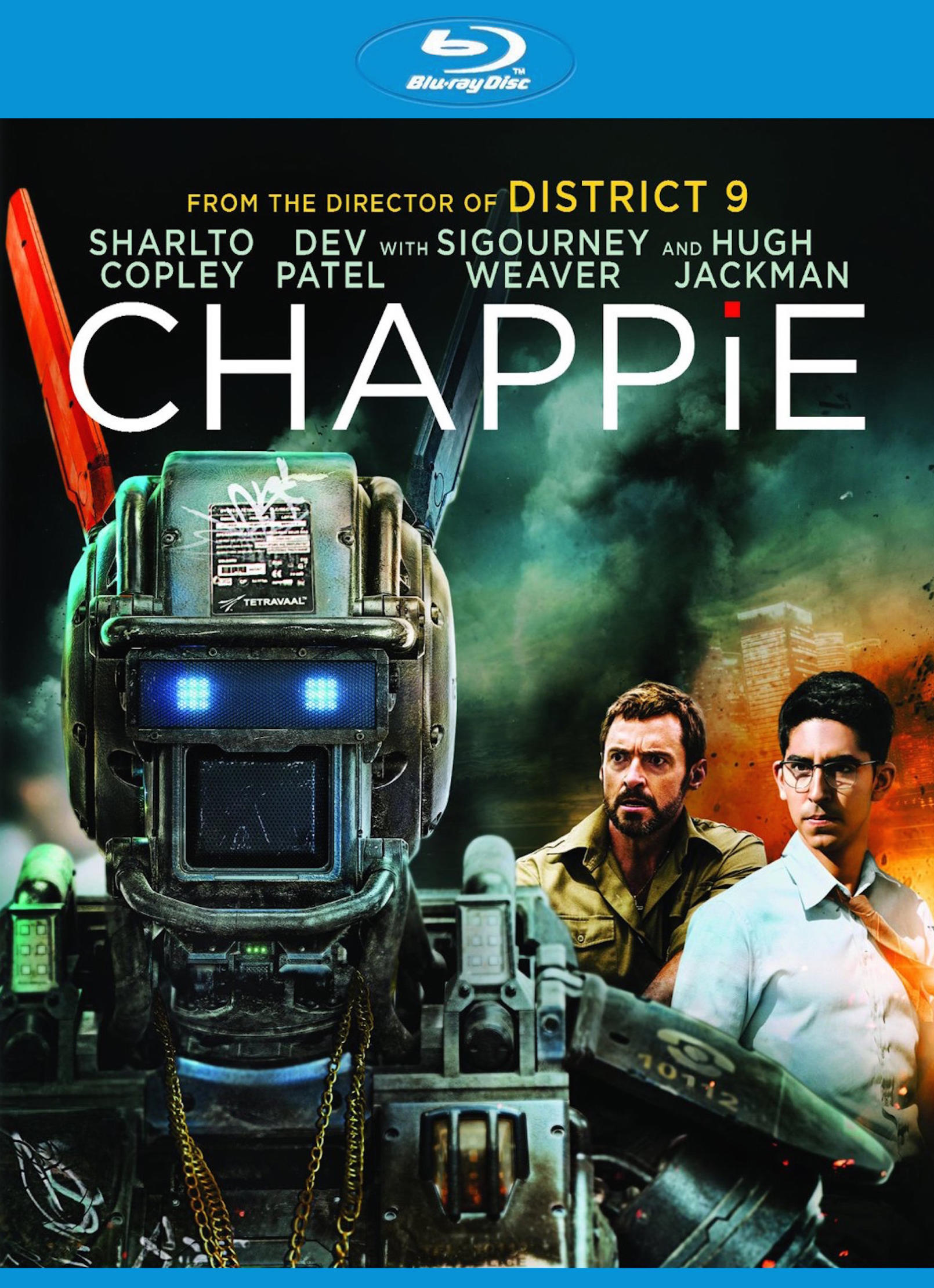 Робот по имени Чаппи. Обложка с сайта kino-govno.com