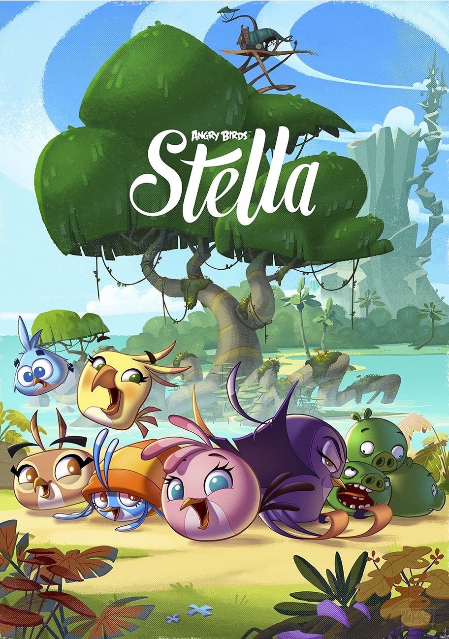 Злые птички: Стелла / Angry Birds Stella (Финляндия, 2014—2015) — Сериалы —  Вебург