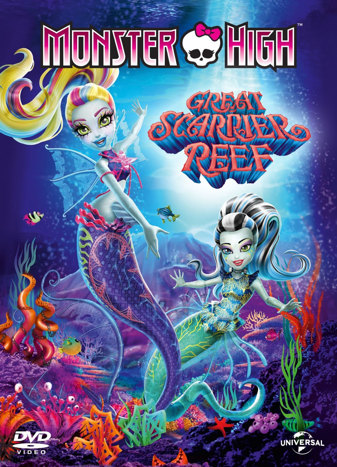 Школа Монстров: Большой Кошмарный риф / Monster High: Great Scarrier Reef  (США, 2016) — Фильмы — Вебург