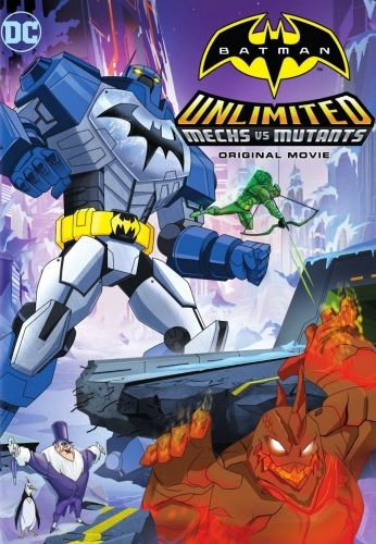 Безграничный Бэтмен: Роботы против мутантов. Обложка с сайта kino-govno.com
