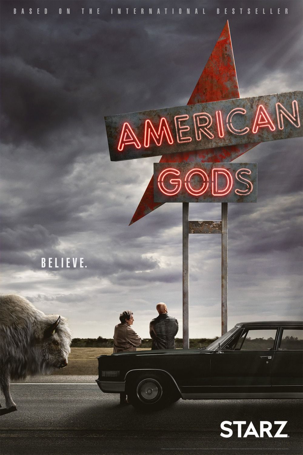 Американские боги. Обложка с сайта kino-govno.com
