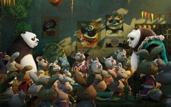 Кадр из мультфильма «Кунг-фу Панда 3»
