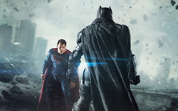 Постер фильма «Бэтмен против Супермена»