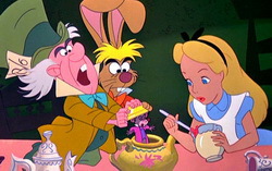 Кадр из мультфильма «Алиса в стране чудес» 